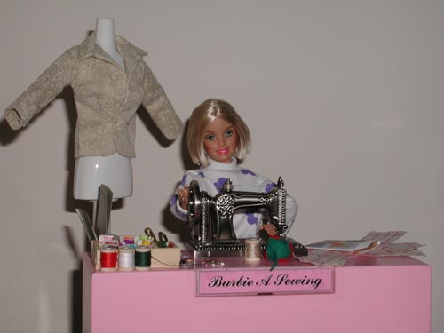 Barbie Back to Sewing