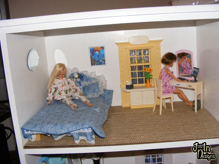 Building a Barbie Doll House With a Recycled Dresser from Just'In