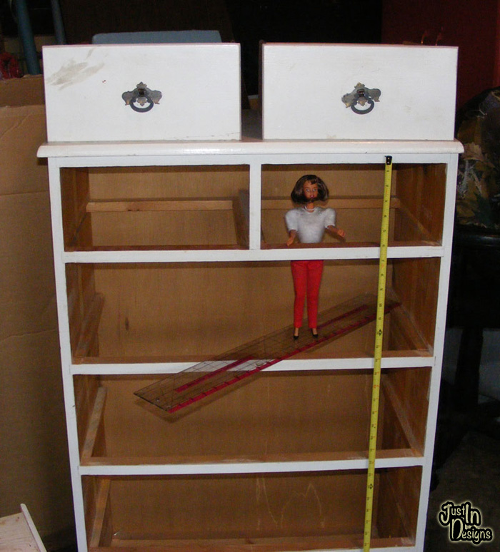 How to Build a Doll House From a Dresser